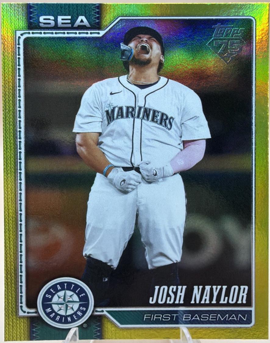 Josh Naylor [Yellow Rainbow Foil] #395