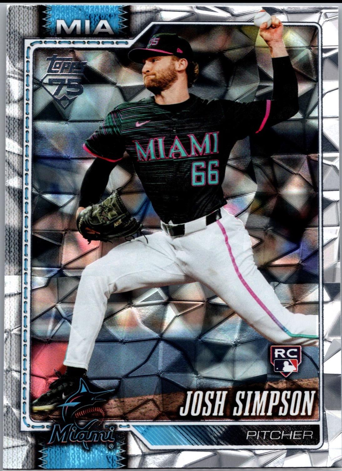 Josh Simpson [Diamante Foil] #583