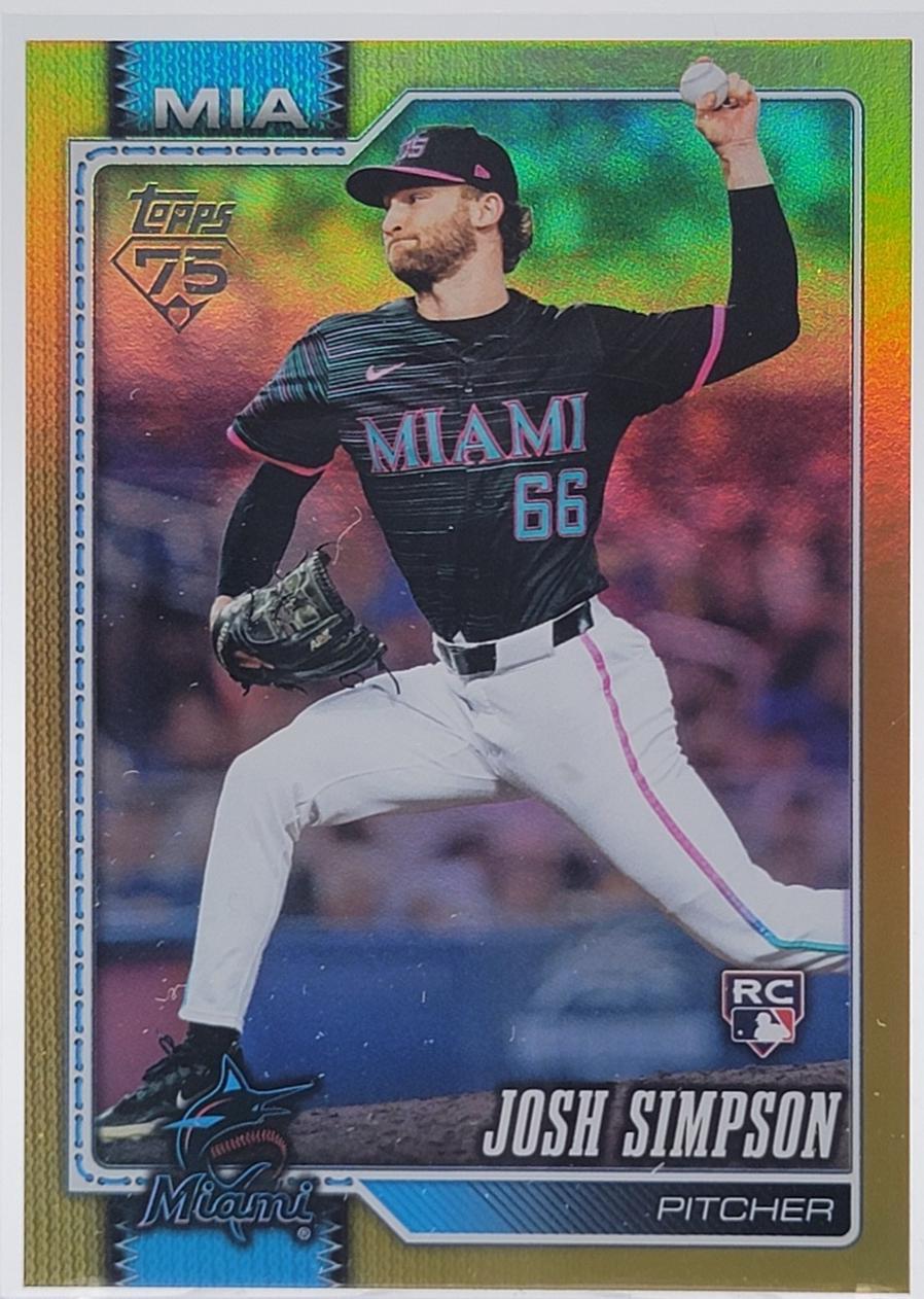 Josh Simpson [Sandglitter Gold] #583