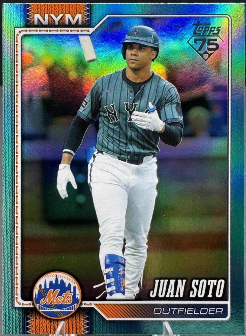 Juan Soto [Aqua Rainbow Foil] #600