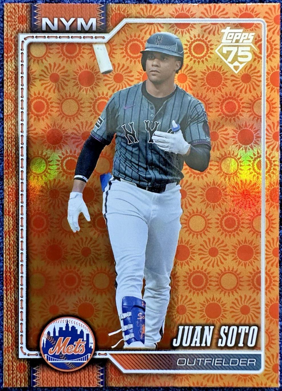 Juan Soto [Orange Diamante Foil] #600