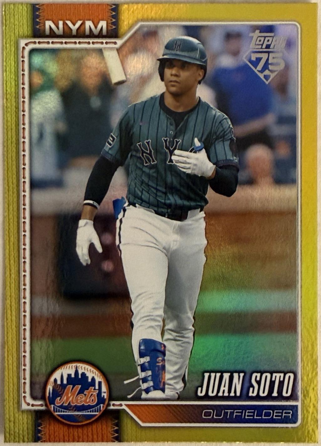 Juan Soto [Yellow Rainbow Foil] #600