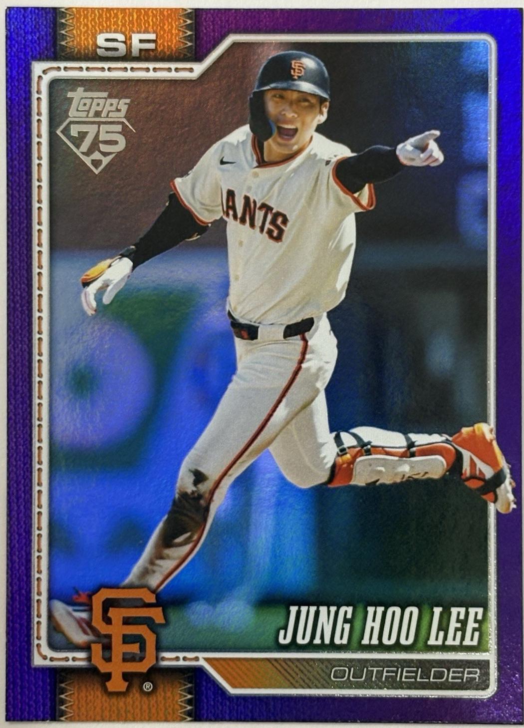 Jung Hoo Lee [Purple Rainbow Foil] #541