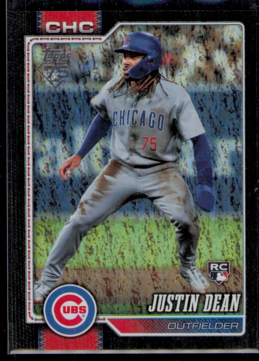 Justin Dean [Holo Foil Black] #456