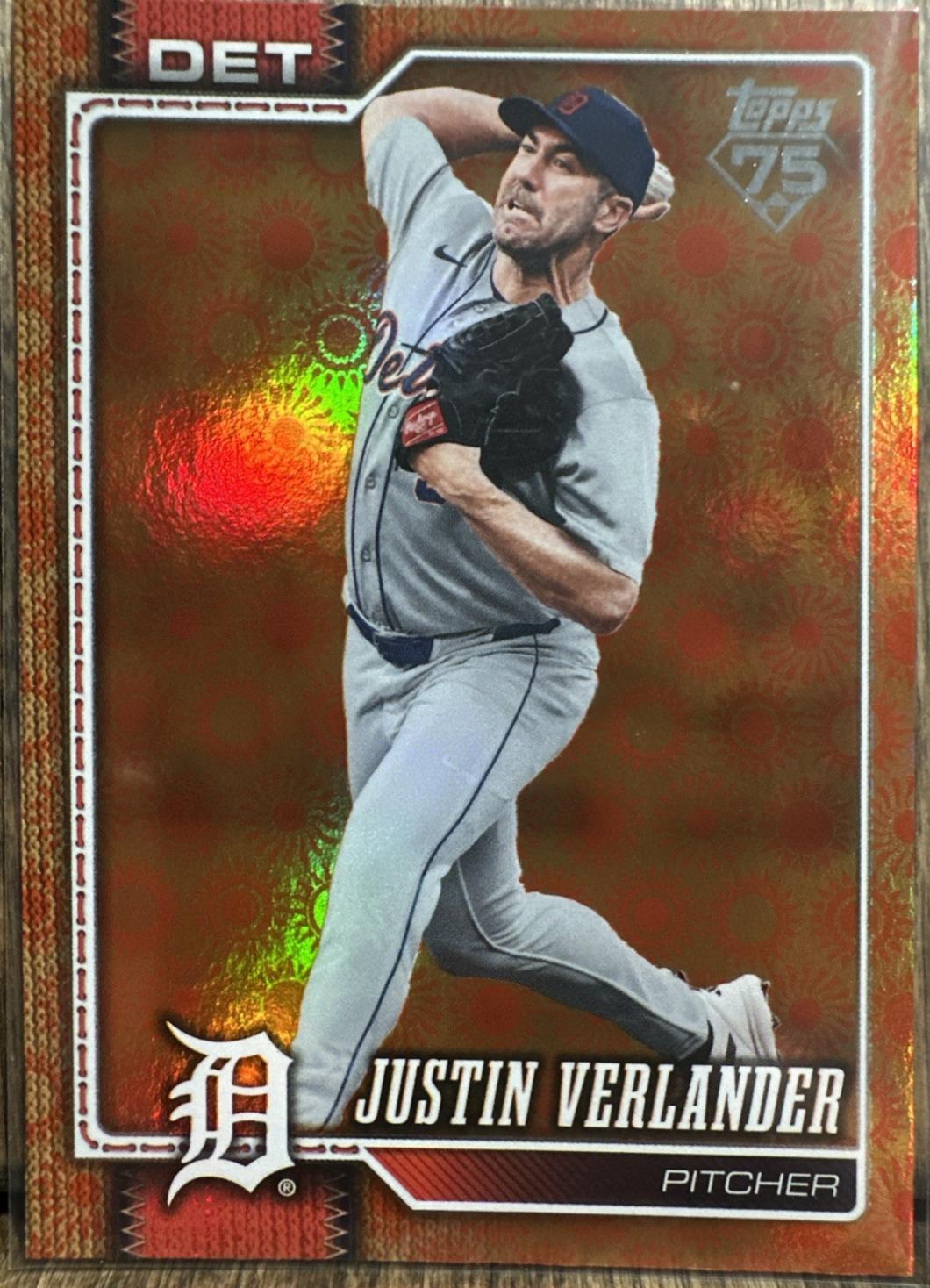 Justin Verlander [Holiday Sunshine Variation] #415