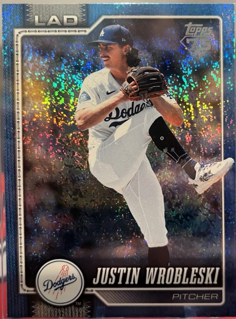 Justin Wrobleski [Holo Foil Blue] #391