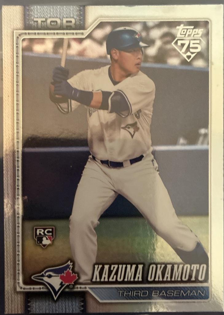 Kazuma Okamoto [Silver Crackle Foil] #443