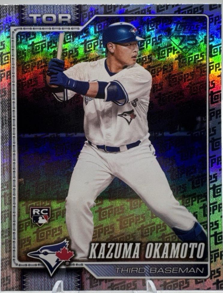 Kazuma Okamoto [Topps Pattern] #443