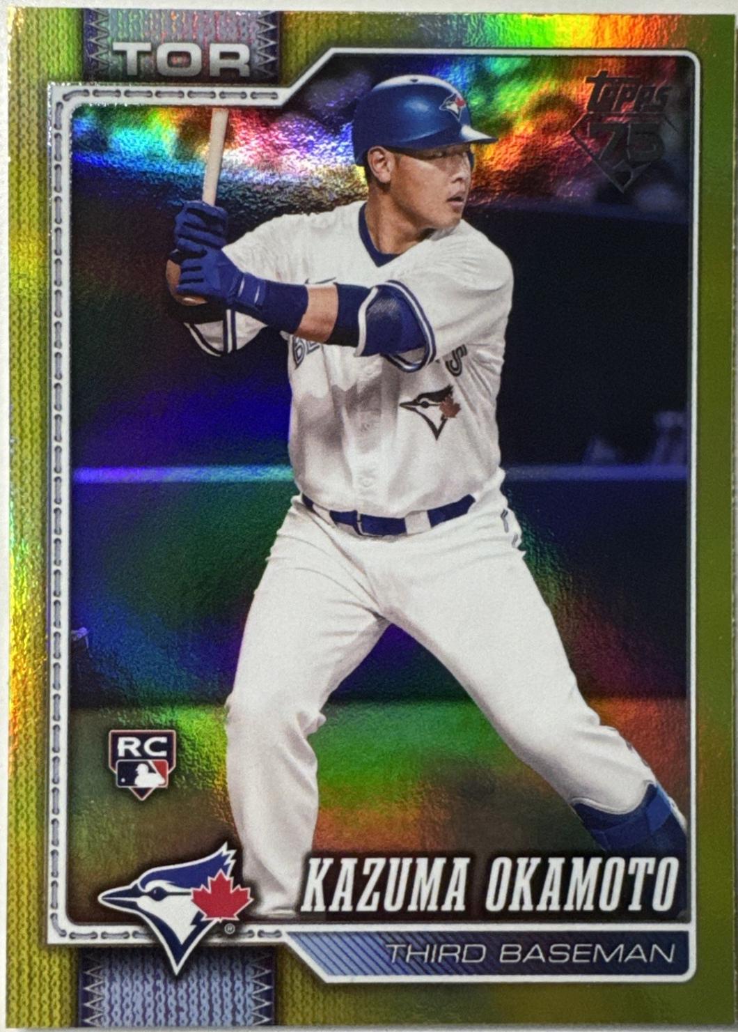 Kazuma Okamoto [Yellow Rainbow Foil] #443