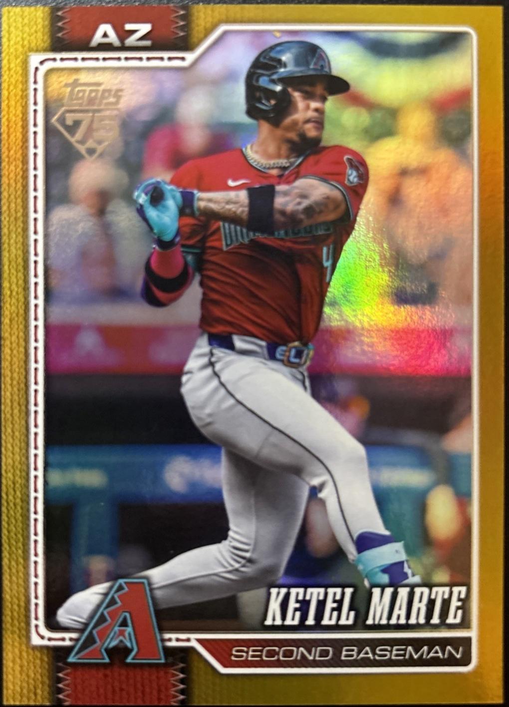 Ketel Marte [Sandglitter Gold] #459