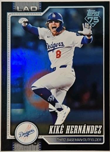 Kike Hernandez [Sandglitter Black] #571