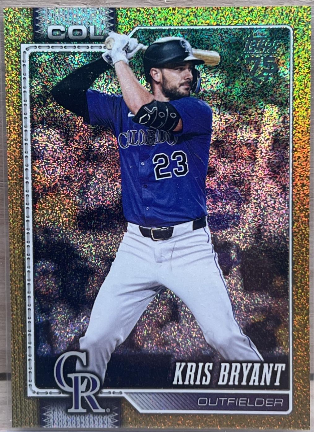 Kris Bryant [Sandglitter Gold] #428