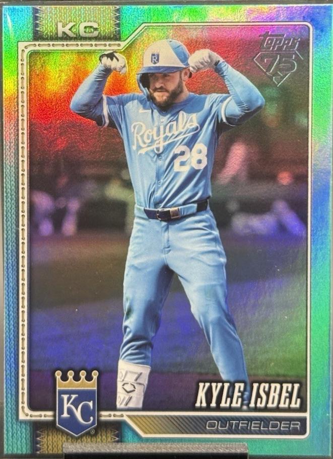 Kyle Isbel [Aqua Rainbow Foil] #689