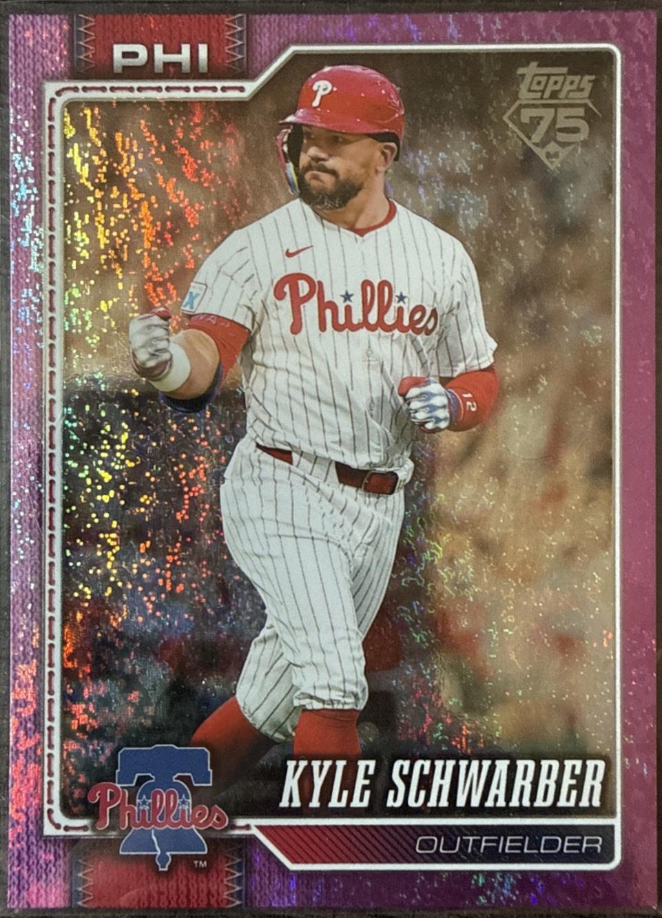 Kyle Schwarber [Pink Diamante Foil] #650