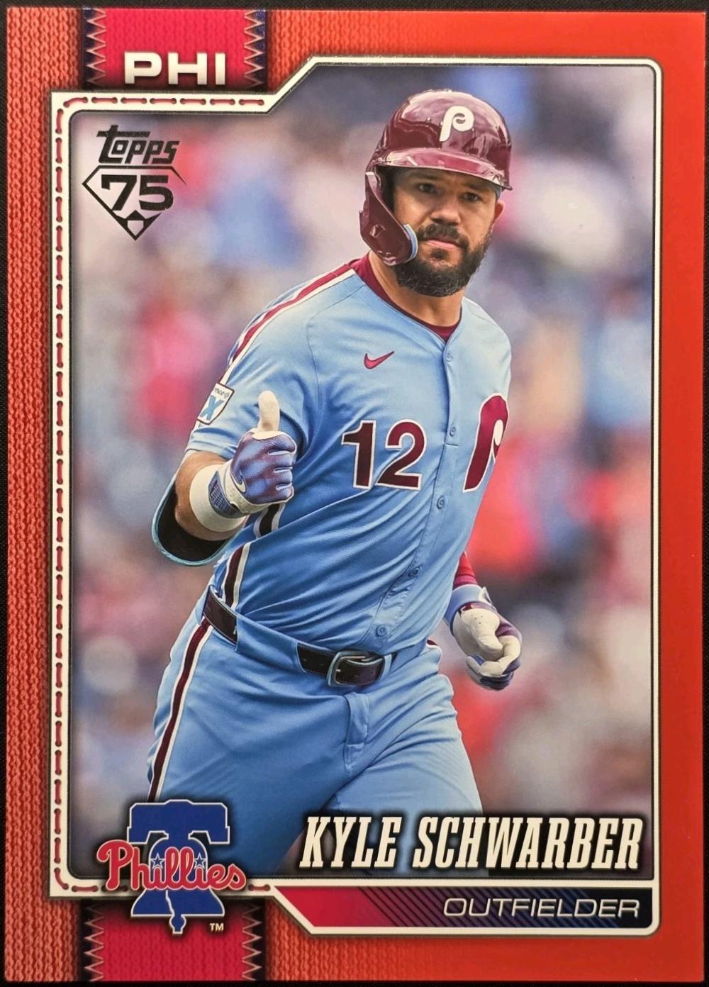 Kyle Schwarber [Red Oversized] #650