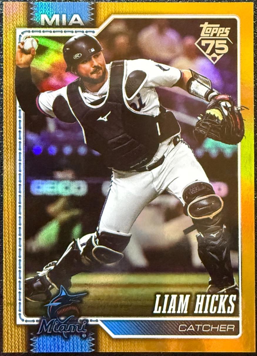 Liam Hicks [Gold Rainbow Foil] #596