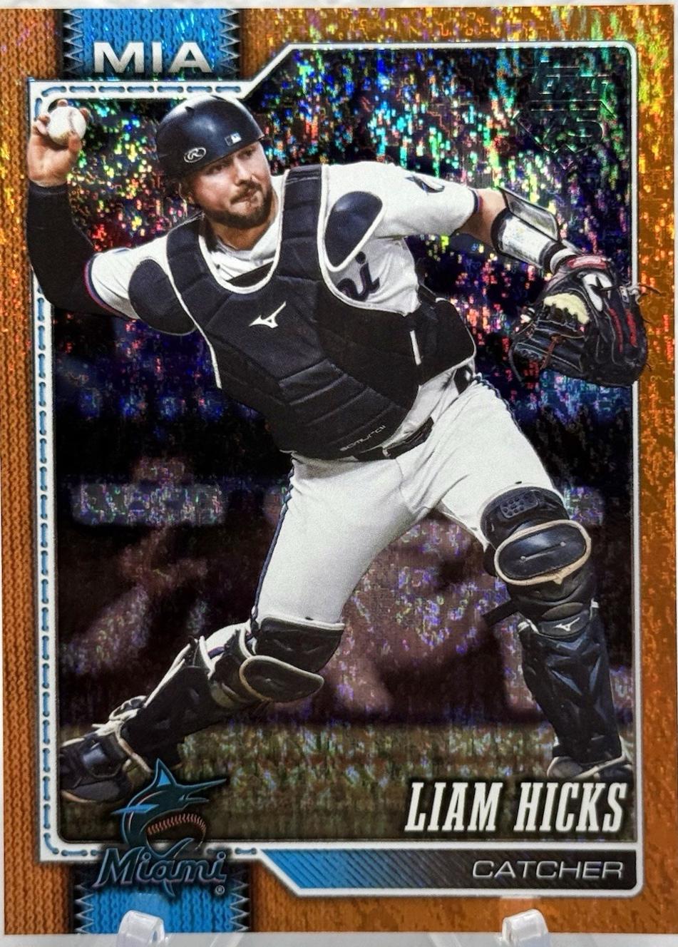 Liam Hicks [Orange Rainbow Foil] #596