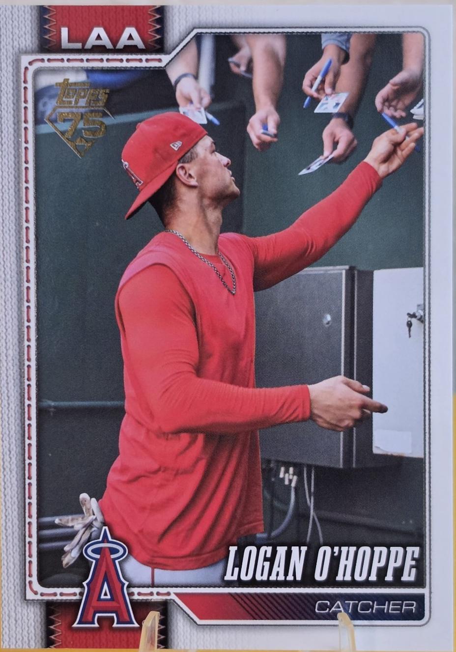 Logan O'Hoppe [Golden Mirror Variation] #483