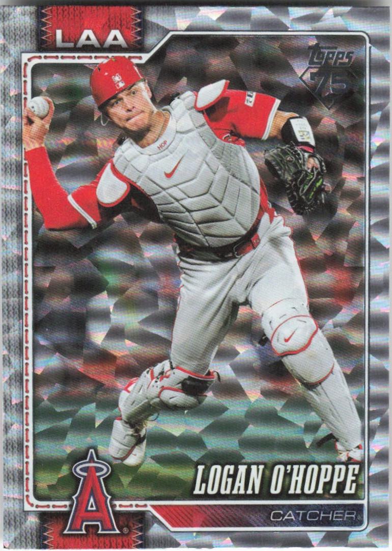 Logan O'Hoppe [Silver Crackle Foil] #483