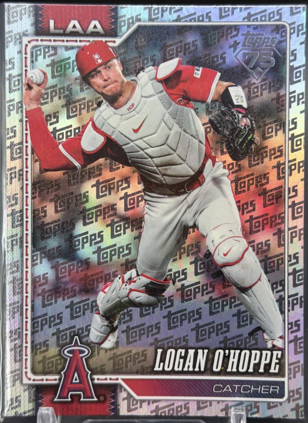Logan O'Hoppe [Topps Pattern] #483