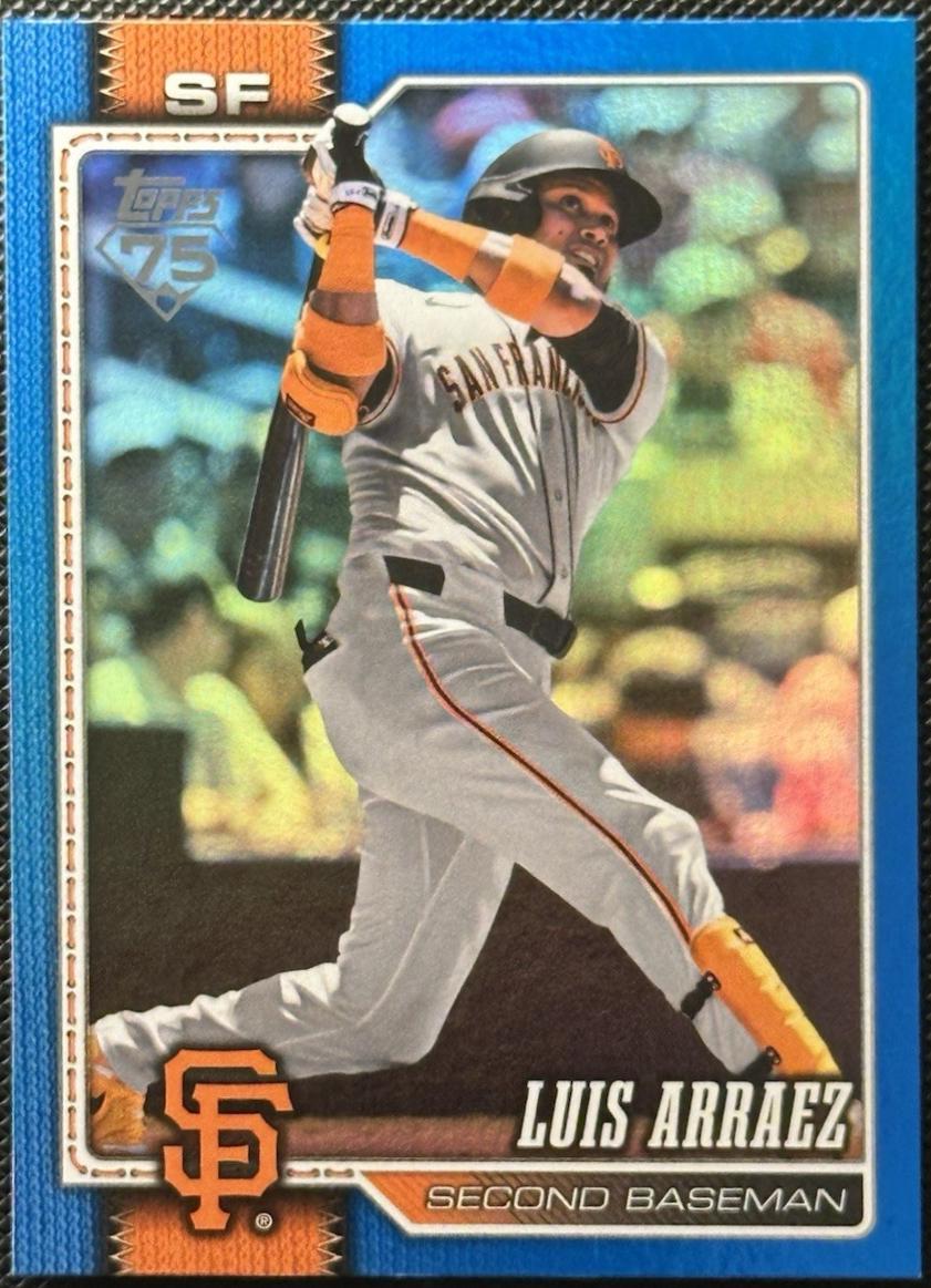 Luis Arraez [Blue Rainbow Foil] #420