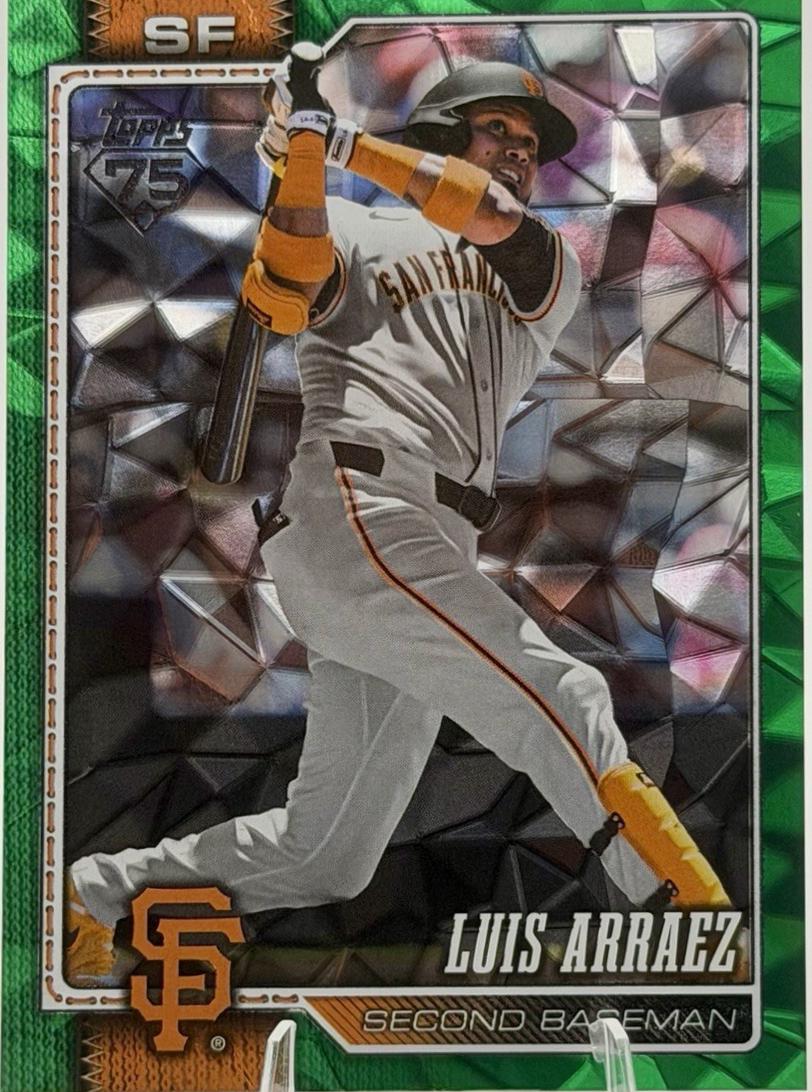 Luis Arraez [Green Diamante Foil] #420