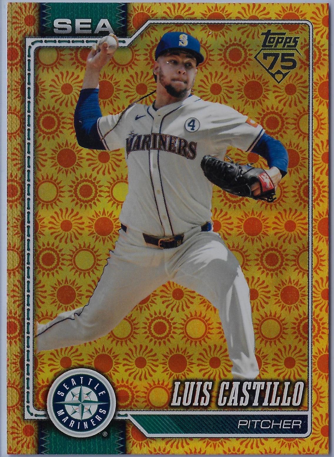 Luis Castillo [Orange Diamante Foil] #507
