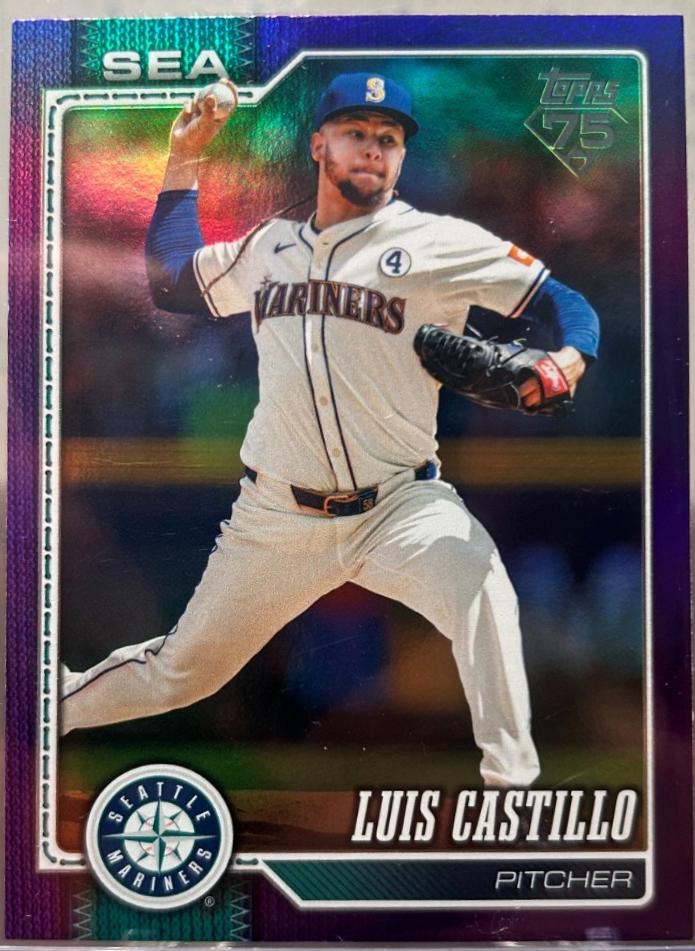 Luis Castillo [Purple Rainbow Foil] #507
