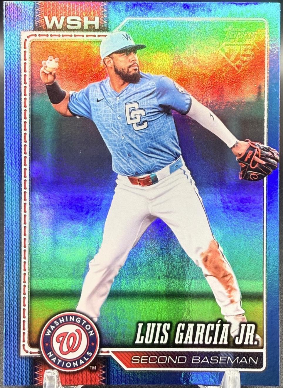 Luis Garcia Jr. [Blue Rainbow Foil] #364