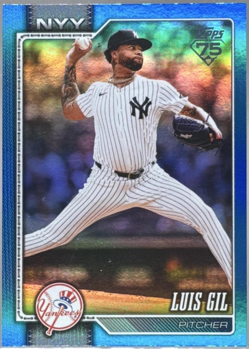 Luis Gil [Blue Rainbow Foil] #594