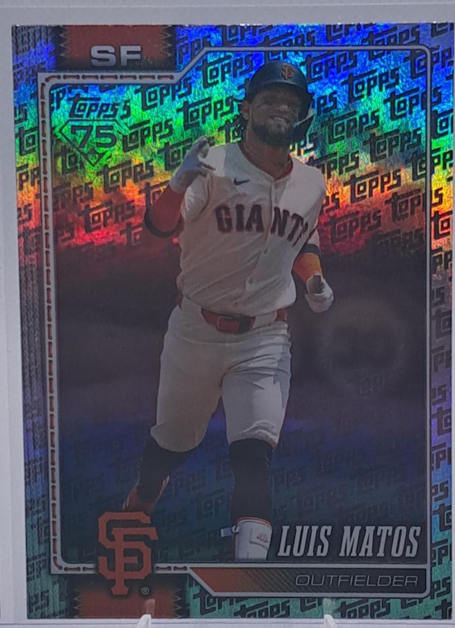 Luis Matos [Topps Pattern] #693