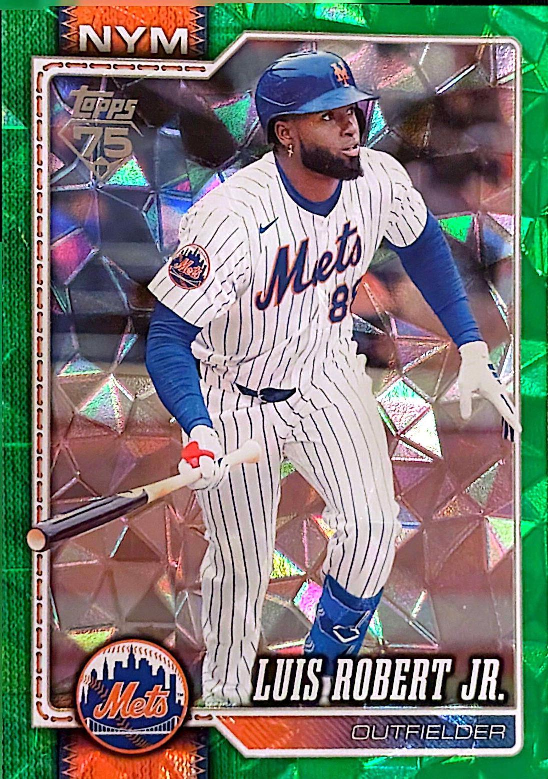 Luis Robert Jr. [Green Diamante Foil] #423