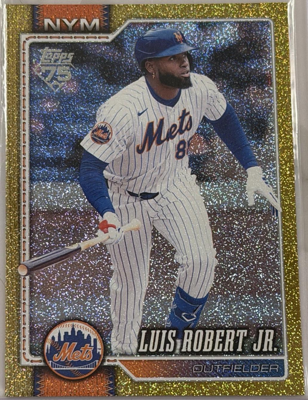 Luis Robert Jr. [Sandglitter Gold] #423
