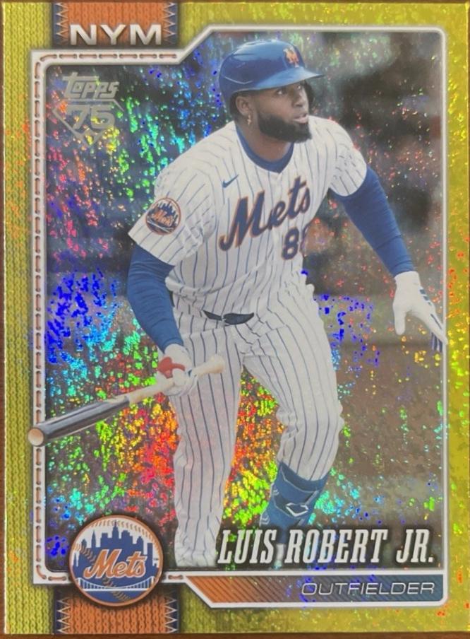 Luis Robert Jr. [Yellow Rainbow Foil] #423