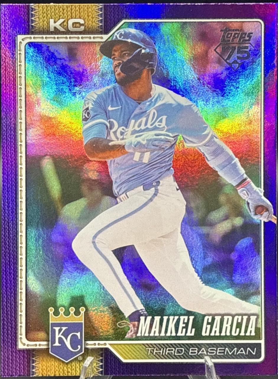 Maikel Garcia [Purple Rainbow Foil] #527