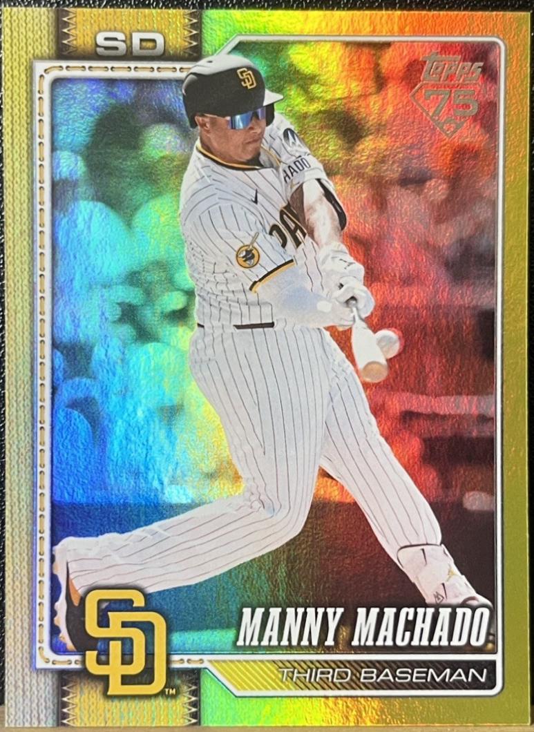 Manny Machado [Holo Foil Yellow] #614