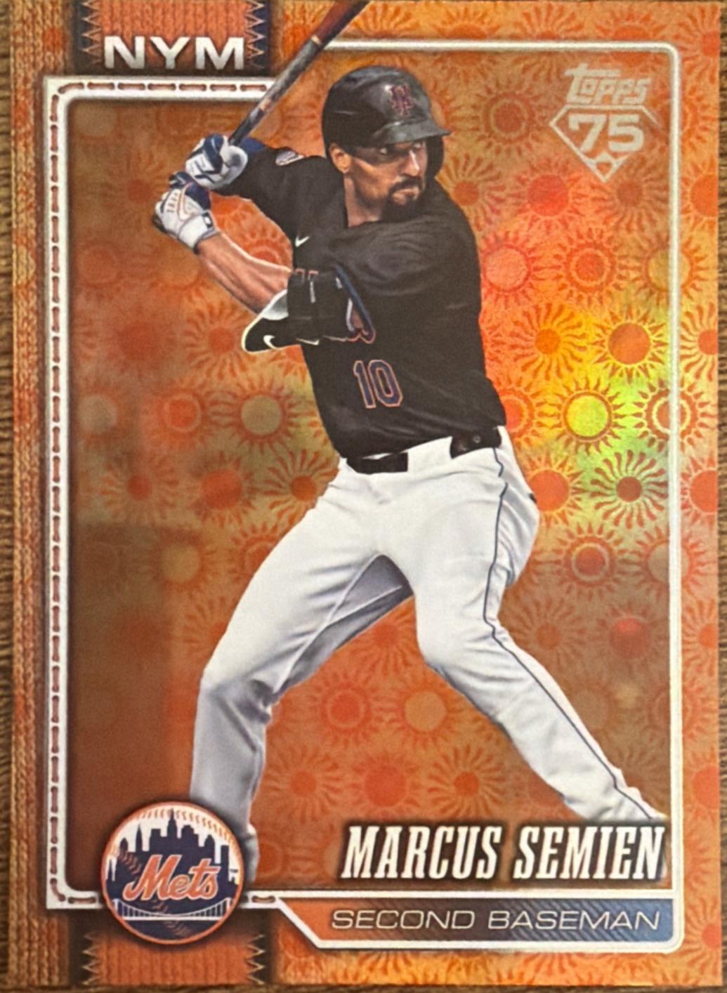 Marcus Semien [Holo Foil Orange] #586