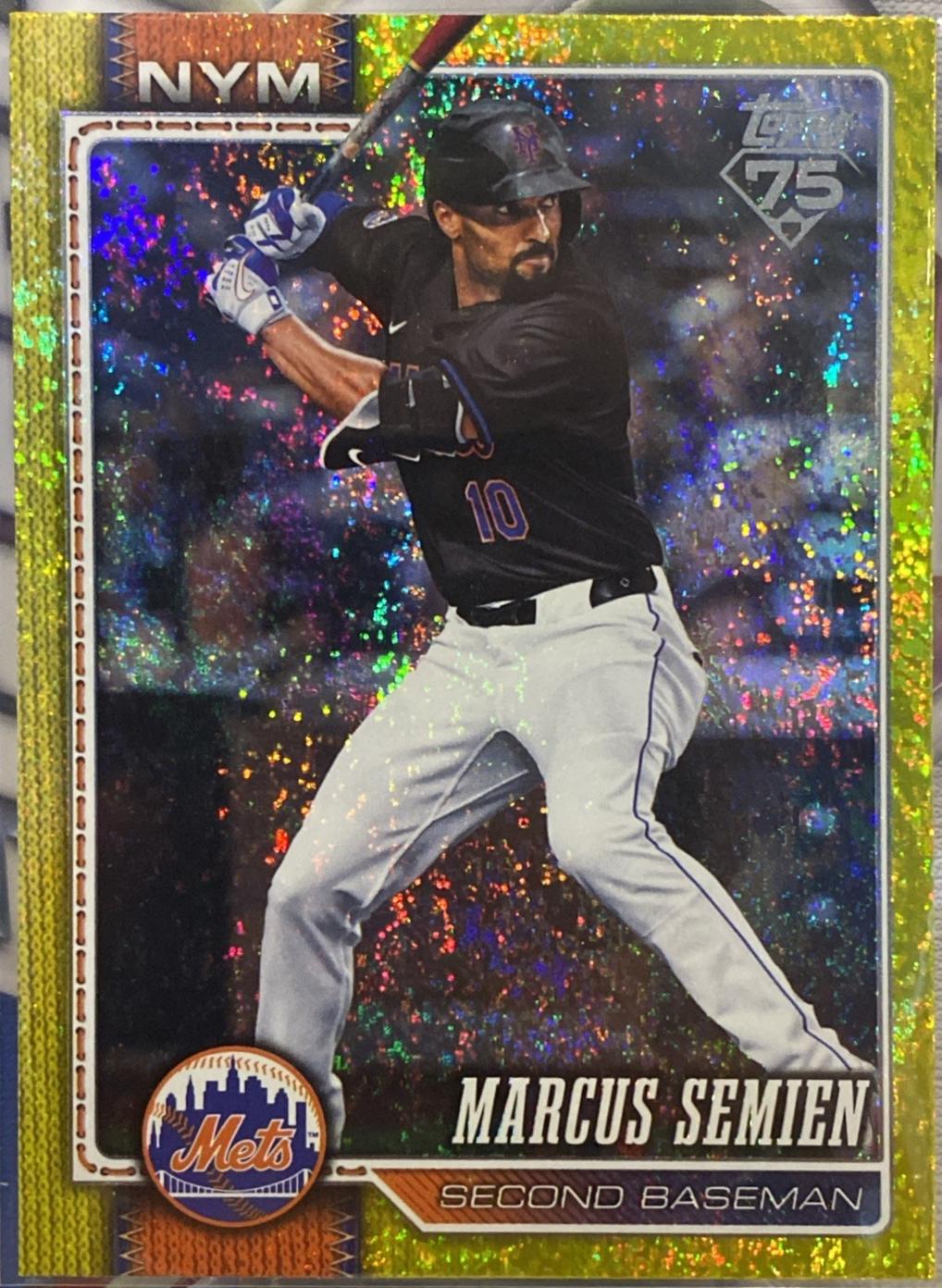 Marcus Semien [Holo Foil Yellow] #586