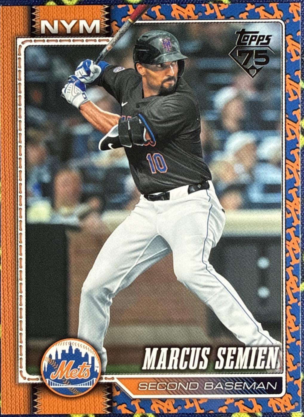 Marcus Semien [Team Color Border Variation] #586