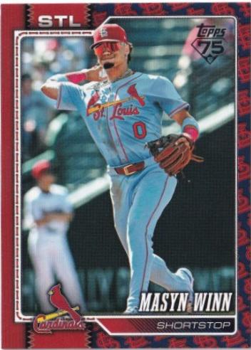 Masyn Winn [Team Color Border Variation] #526