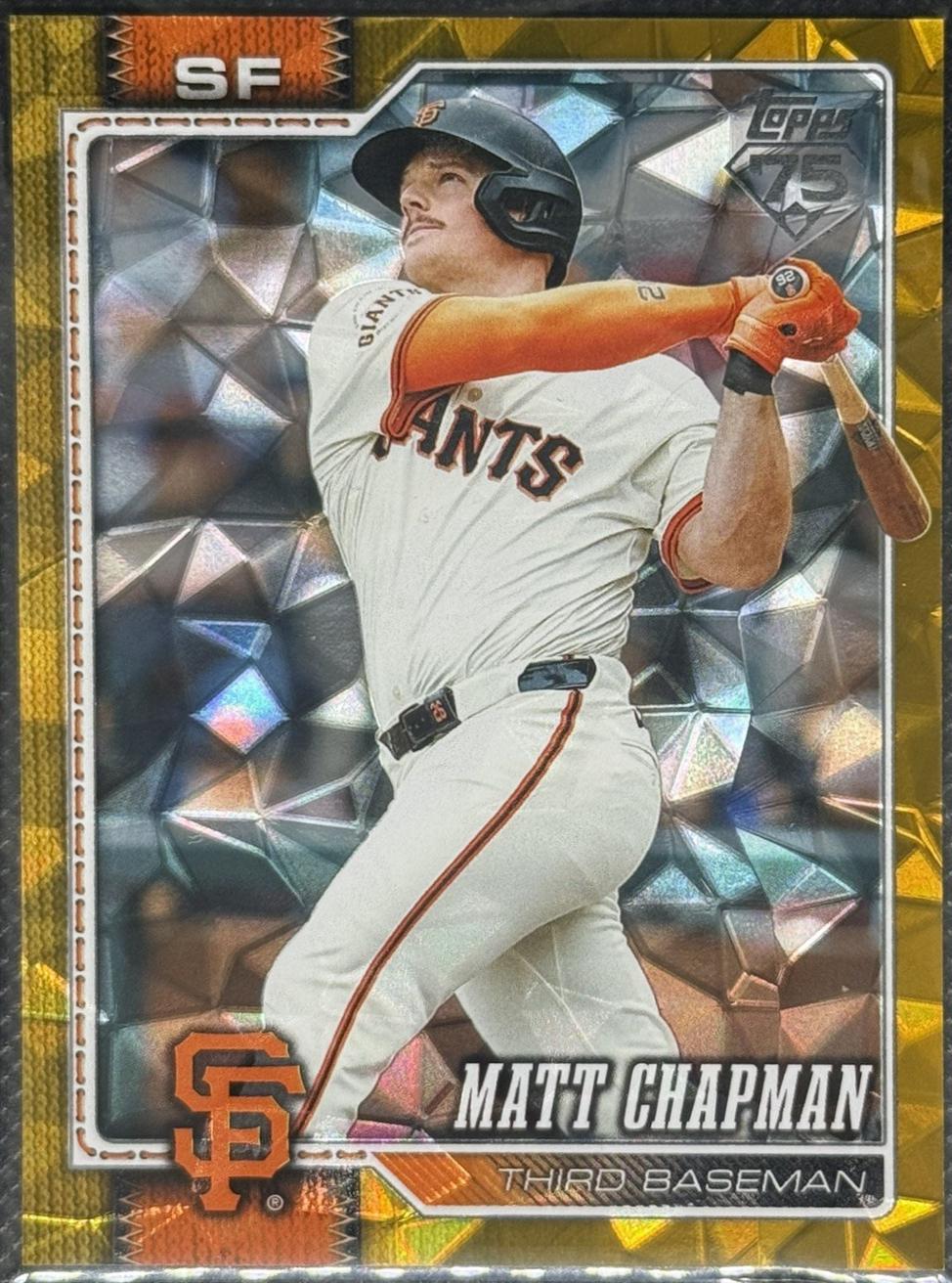 Matt Chapman [Gold Diamante Foil] #561
