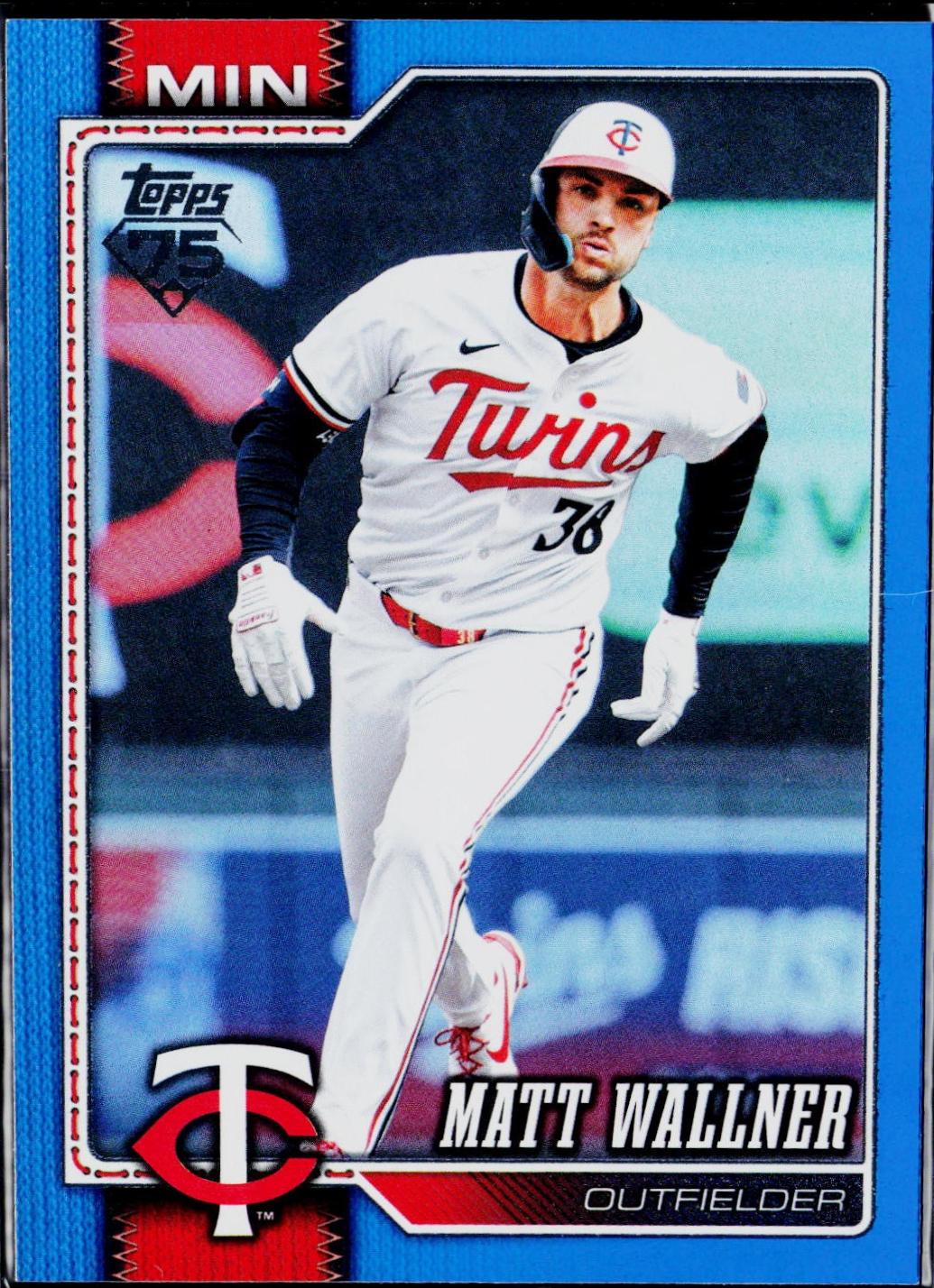 Matt Wallner [Blue Rainbow Foil] #426