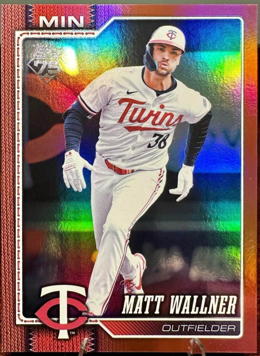 Matt Wallner [Red Diamante Foil] #426