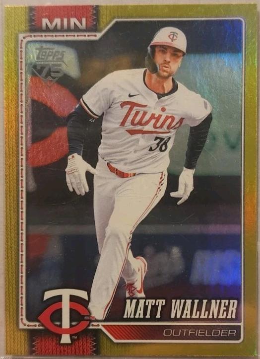 Matt Wallner [Yellow Rainbow Foil] #426
