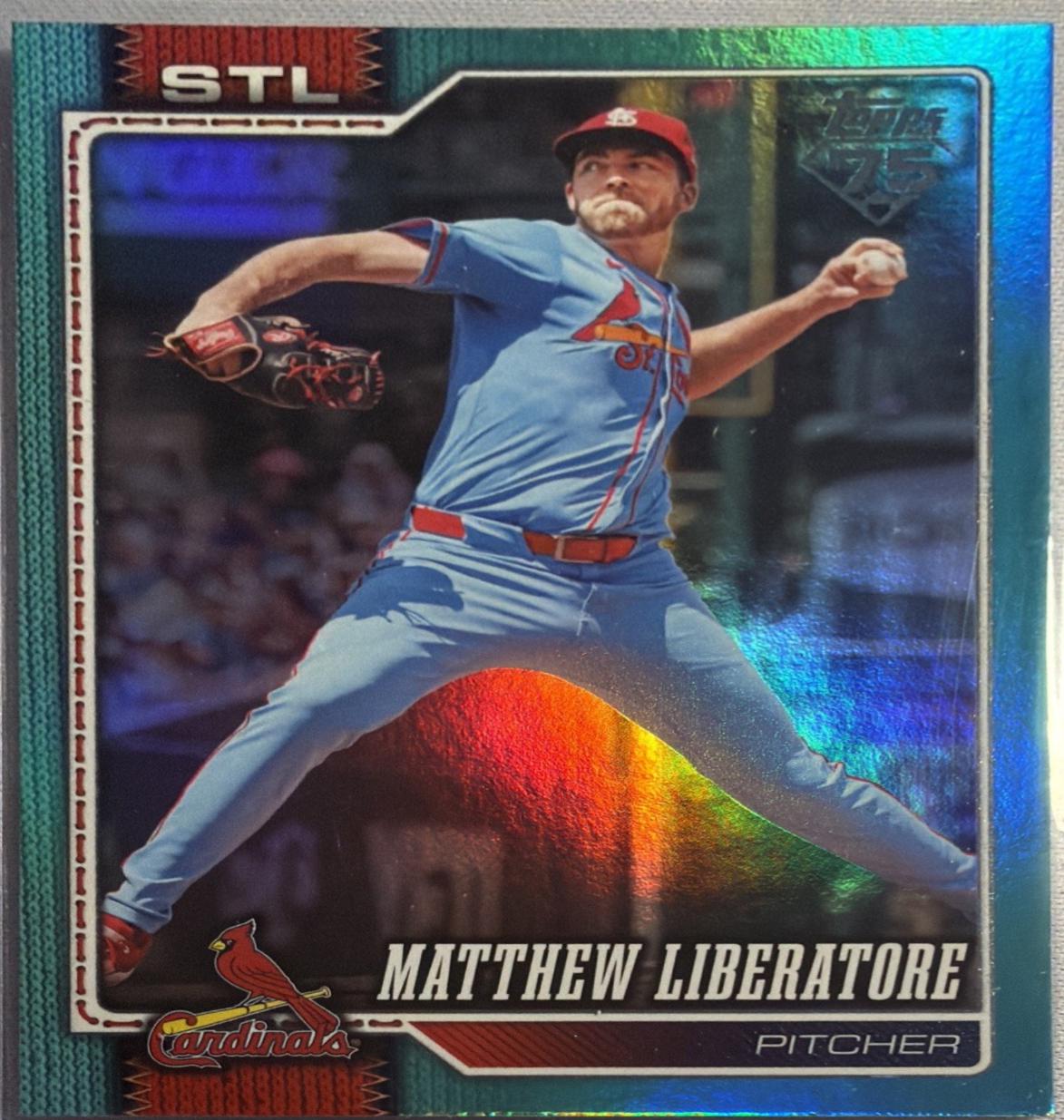 Matthew Liberatore [Aqua Rainbow Foil] #621