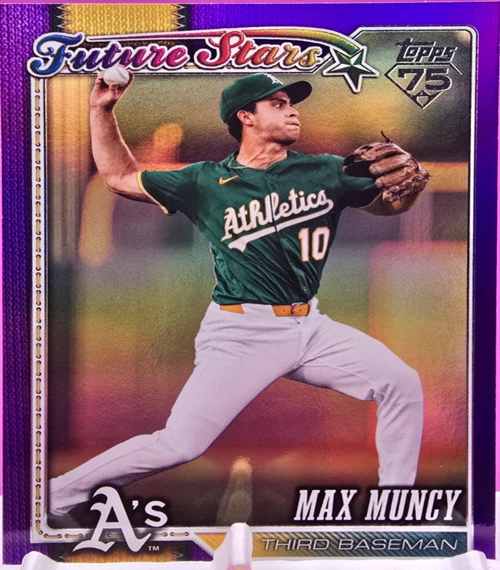 Max Muncy [Purple Rainbow Foil] #626