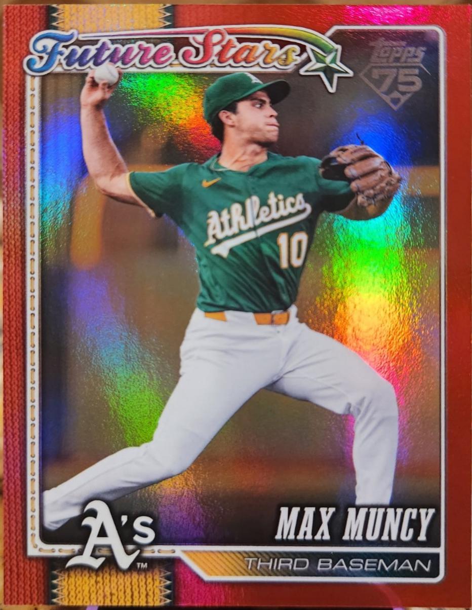 Max Muncy [Red Diamante Foil] #626