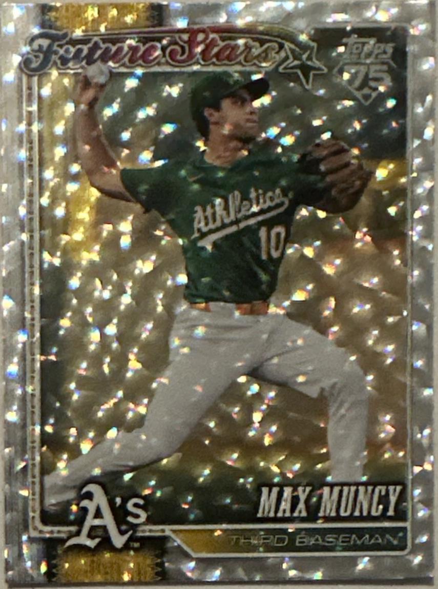 Max Muncy [Silver Crackle Foil] #626