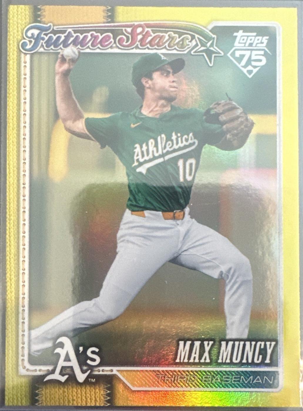 Max Muncy [Yellow Rainbow Foil] #626