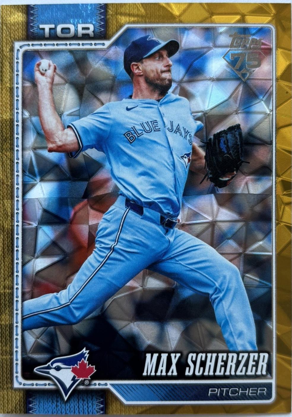 Max Scherzer [Gold Diamante Foil] #569